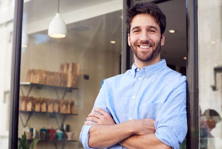 Man Smiling