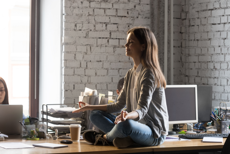 Woman Meditating