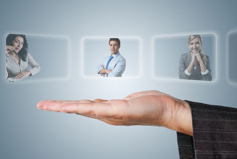 Hand Showing People