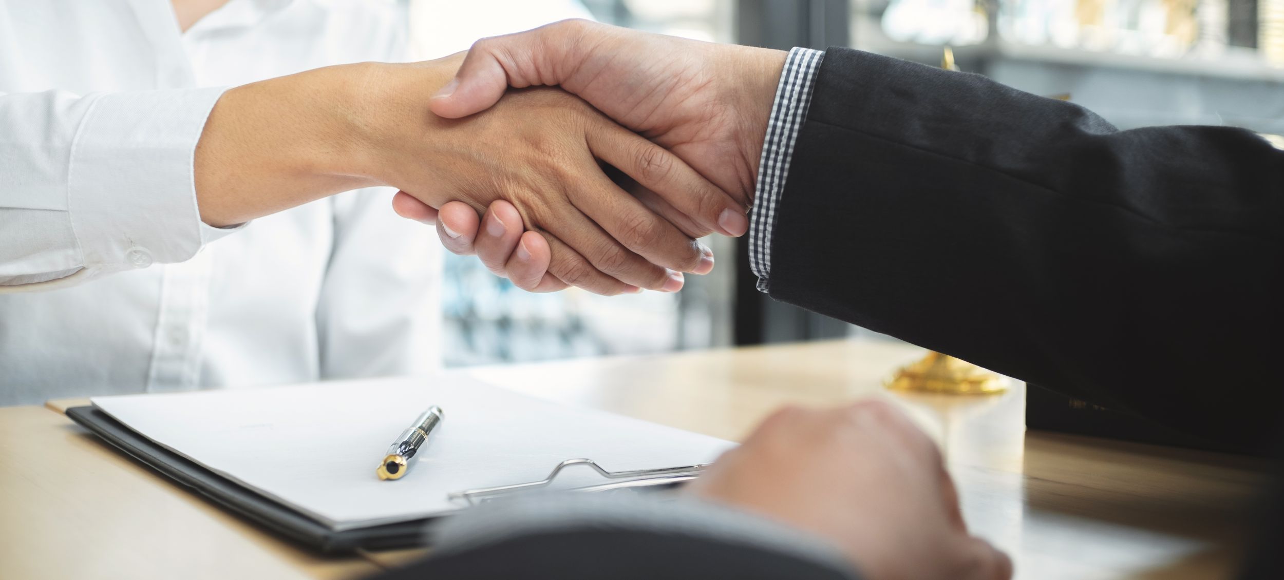shaking hands