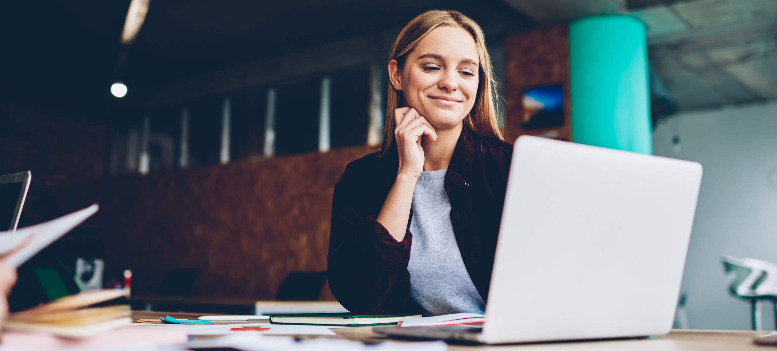 Woman on Laptop
