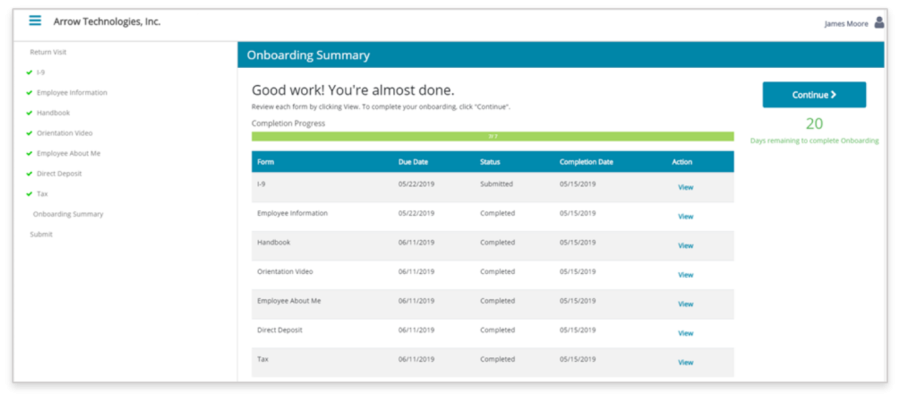 New Hire Onboarding Software